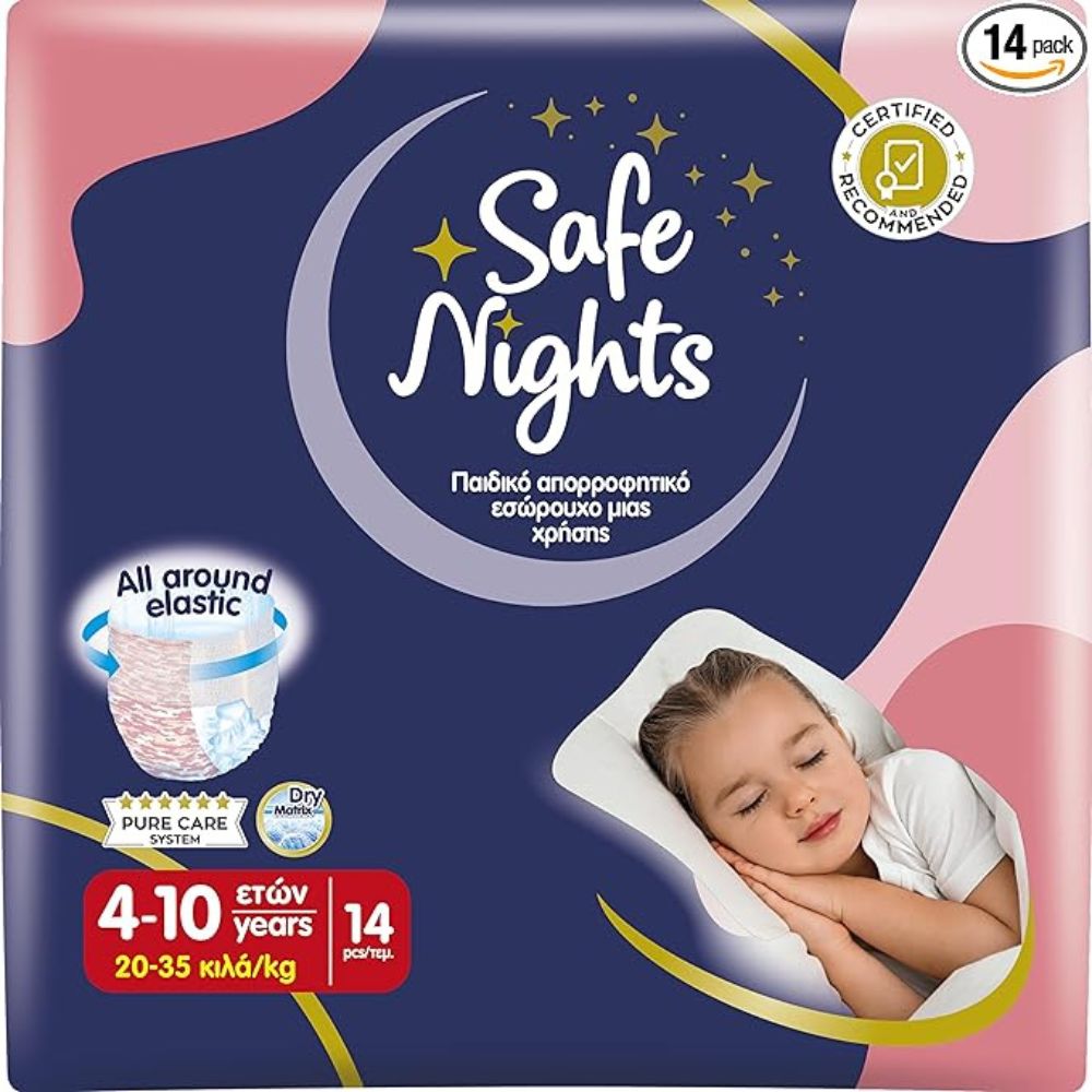 baby lino safe night 4-10 girl